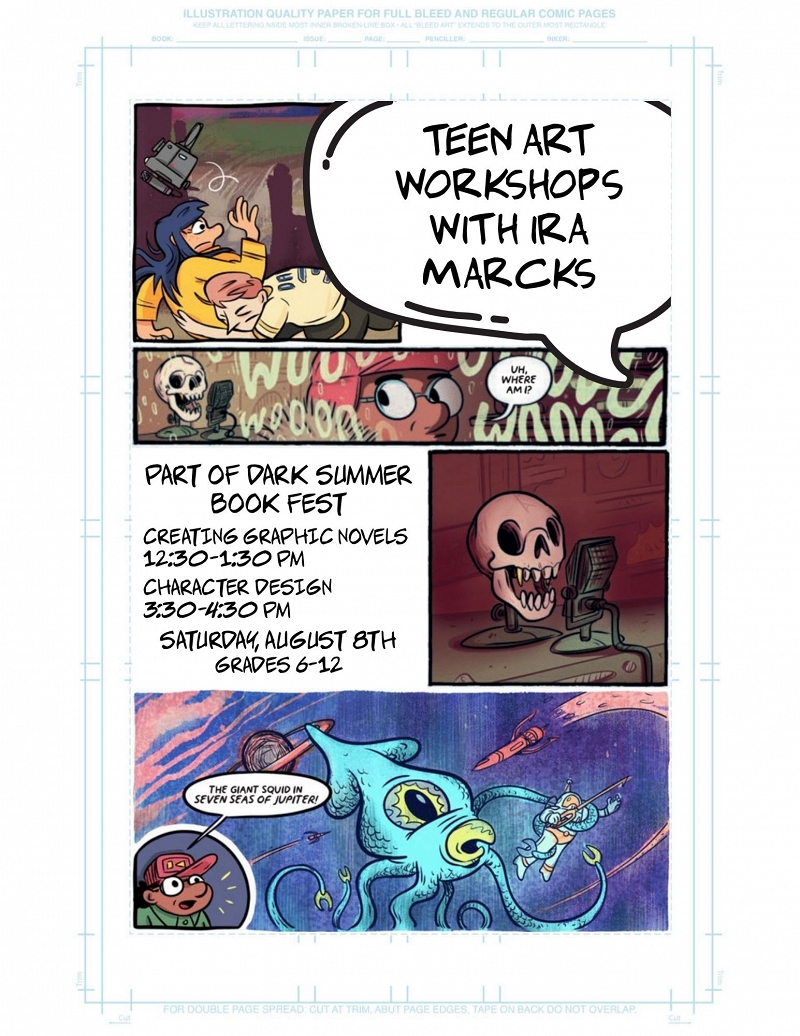 Creating Graphic Novels with Ira Marcks thumbnail Photo