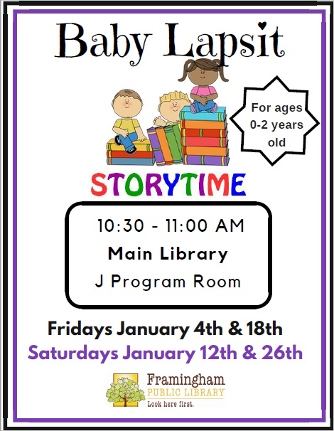 Drop In Baby Lapsit at Main Library thumbnail Photo