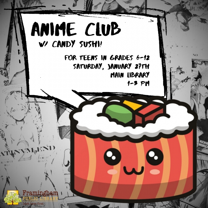 Anime Club w/ Candy Sushi! thumbnail Photo