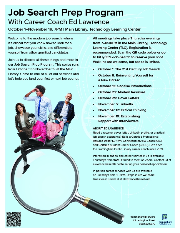 Job Search Prep Program thumbnail Photo
