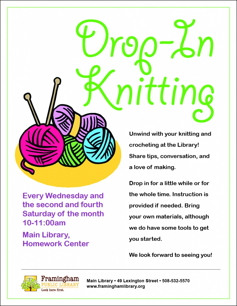 Drop-in Knitting thumbnail Photo