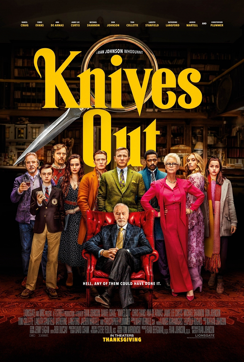 Monday Matinee: Knives Out (2019, Rated PG-13, 2h 10m) thumbnail Photo