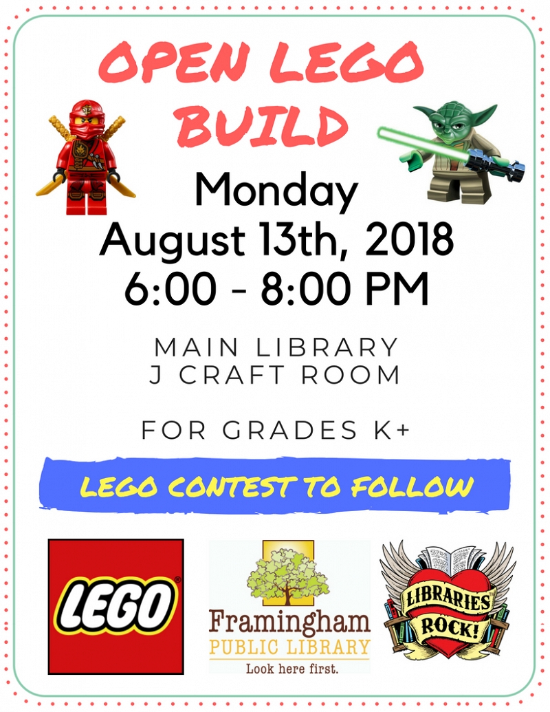Open Lego at Main Library thumbnail Photo