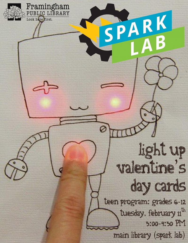 Spark Lab: Light Up Valentine’s Day Cards thumbnail Photo