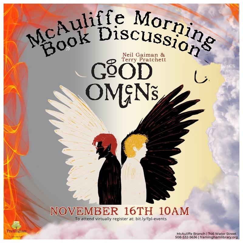 McAuliffe Morning Book Club: Good Omens thumbnail Photo