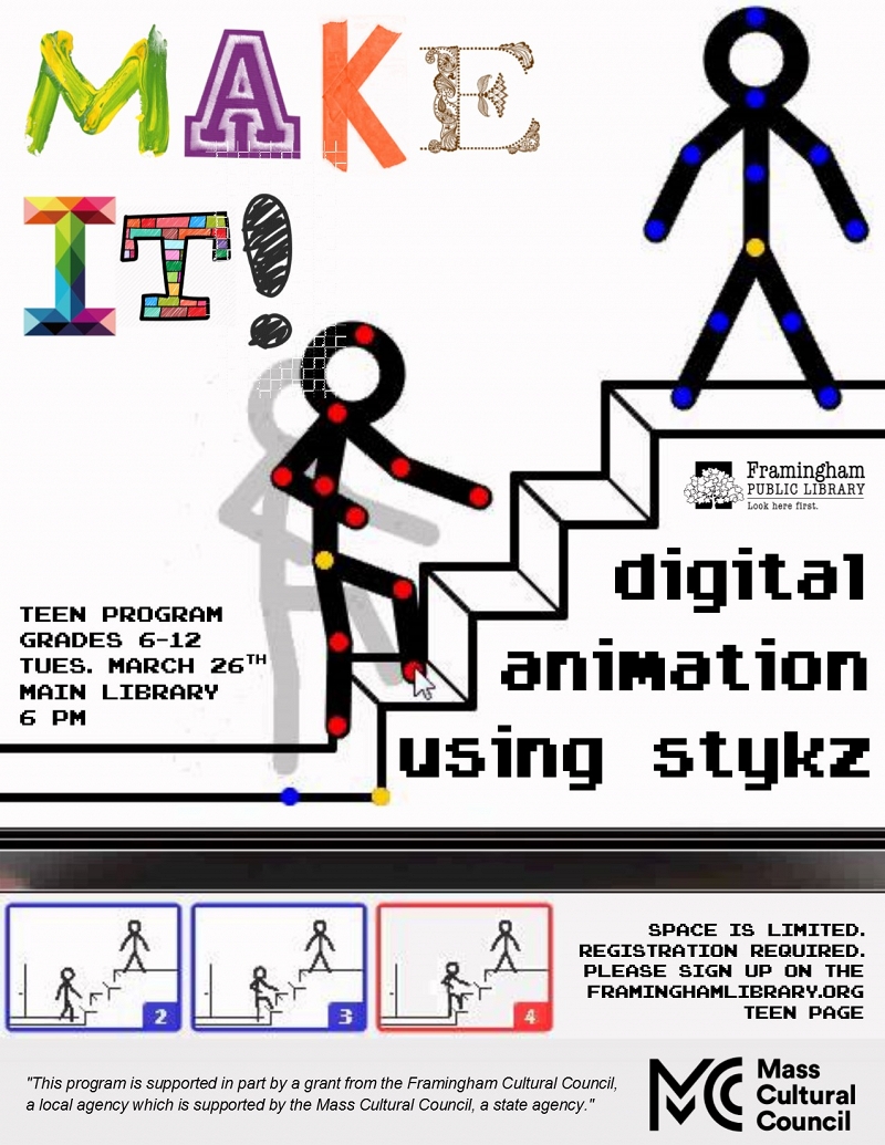 PROGRAM CANCELLED - Make It! Digital Animation thumbnail Photo