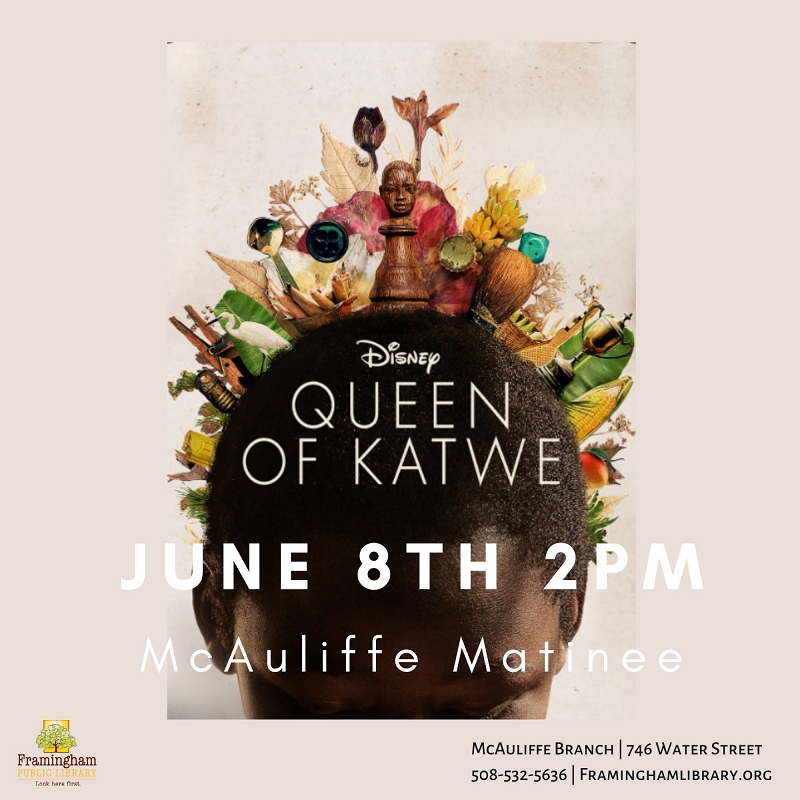 McAuliffe Matinee: Queen of Katwe (2016 ‧ Drama/Sport ‧ 2h 4m) thumbnail Photo