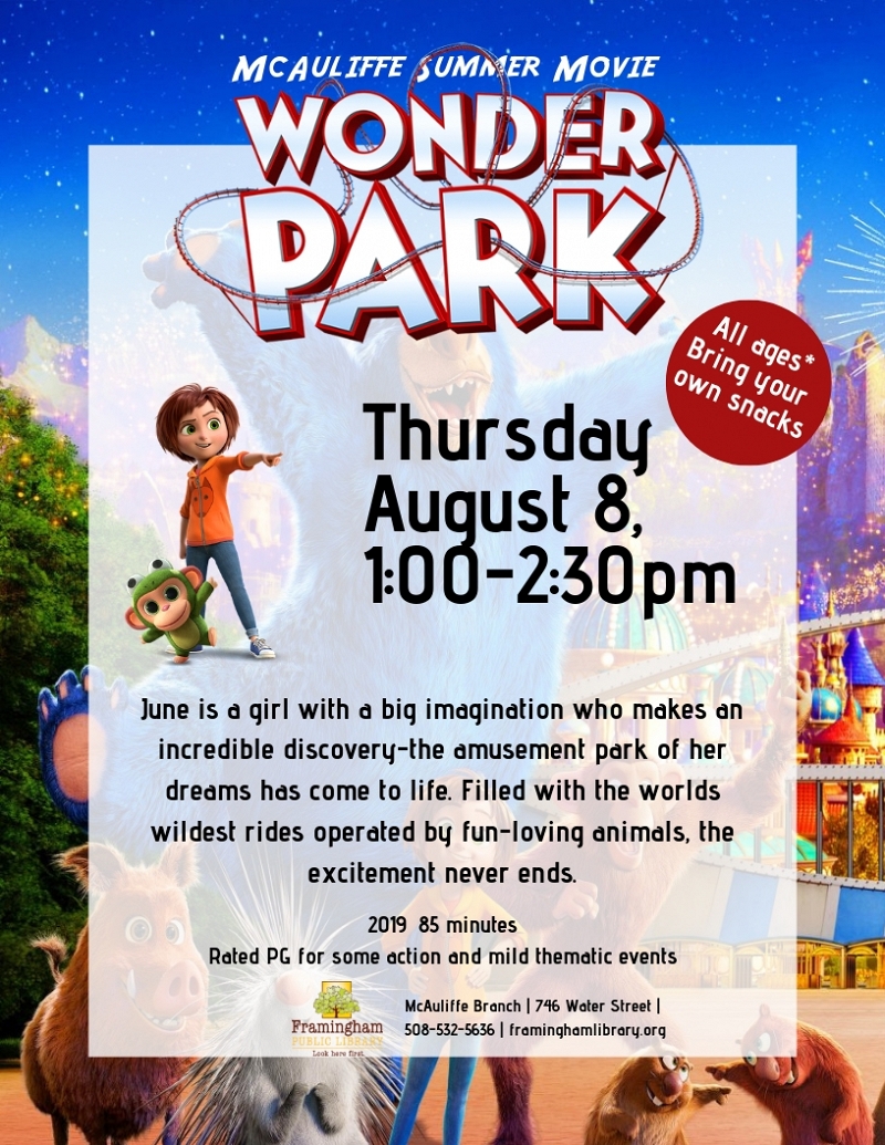 Summer Movie: Wonder Park thumbnail Photo