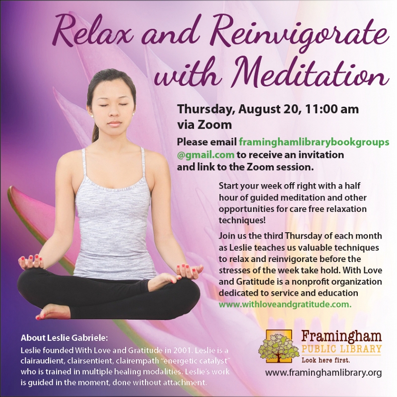 Relax and Reinvigorate with Meditation thumbnail Photo