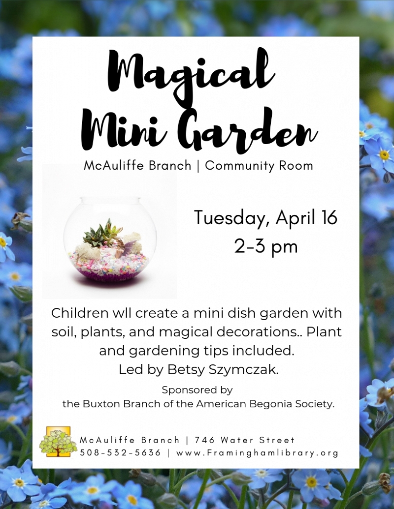 Vacation Week: Magical Mini Garden thumbnail Photo