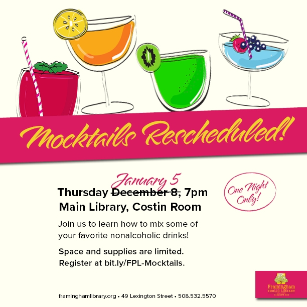 Mocktails! (rescheduled) thumbnail Photo