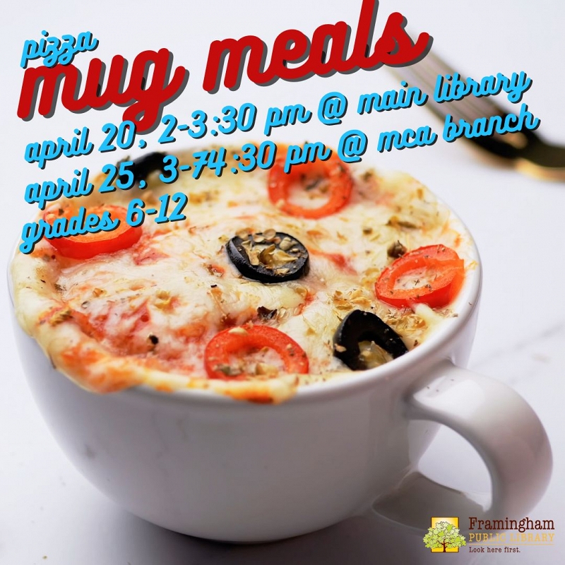 Mug Meals @ Main Library - Pizza! thumbnail Photo