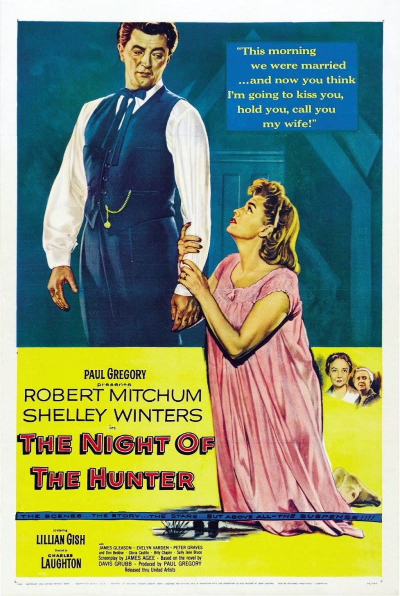 Film Noir Club: The Night of the Hunter (NR, 1955, 1h 32m) thumbnail Photo