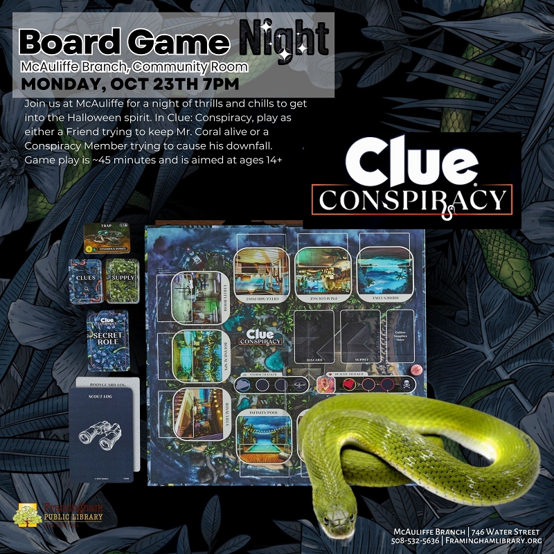 Board Game Night: Clue: Conspiracy thumbnail Photo