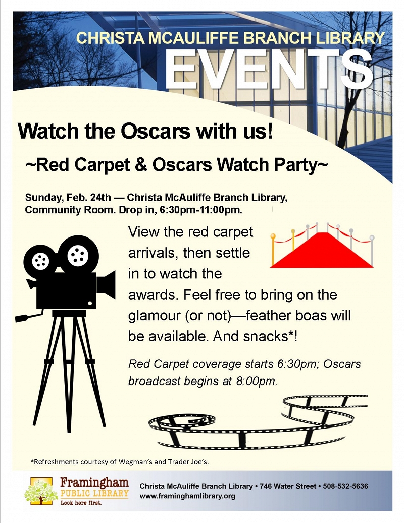 Red Carpet and Oscars Watch Party thumbnail Photo