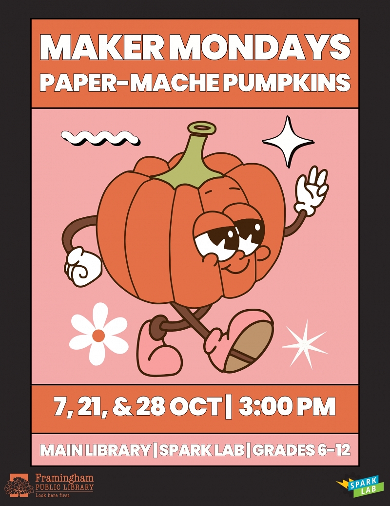 Maker Mondays: Paper Mache Pumpkins thumbnail Photo