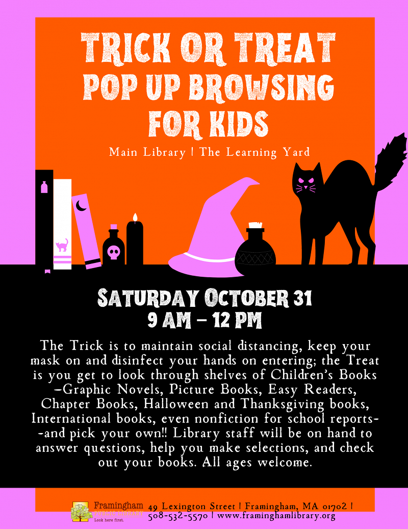 Trick or Treat Pop Up Browsing for Kids (All Ages) thumbnail Photo