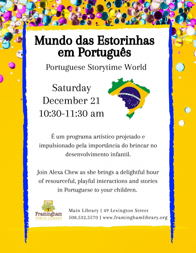 Portuguese Storytime World/ Mundo das Estorinhas em Português thumbnail Photo