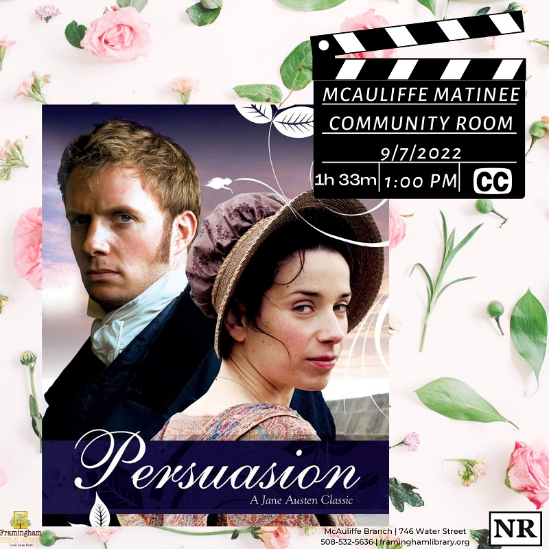 McAuliffe Matinee: Persuasion (2007, Not Rated, 1h 33m) thumbnail Photo