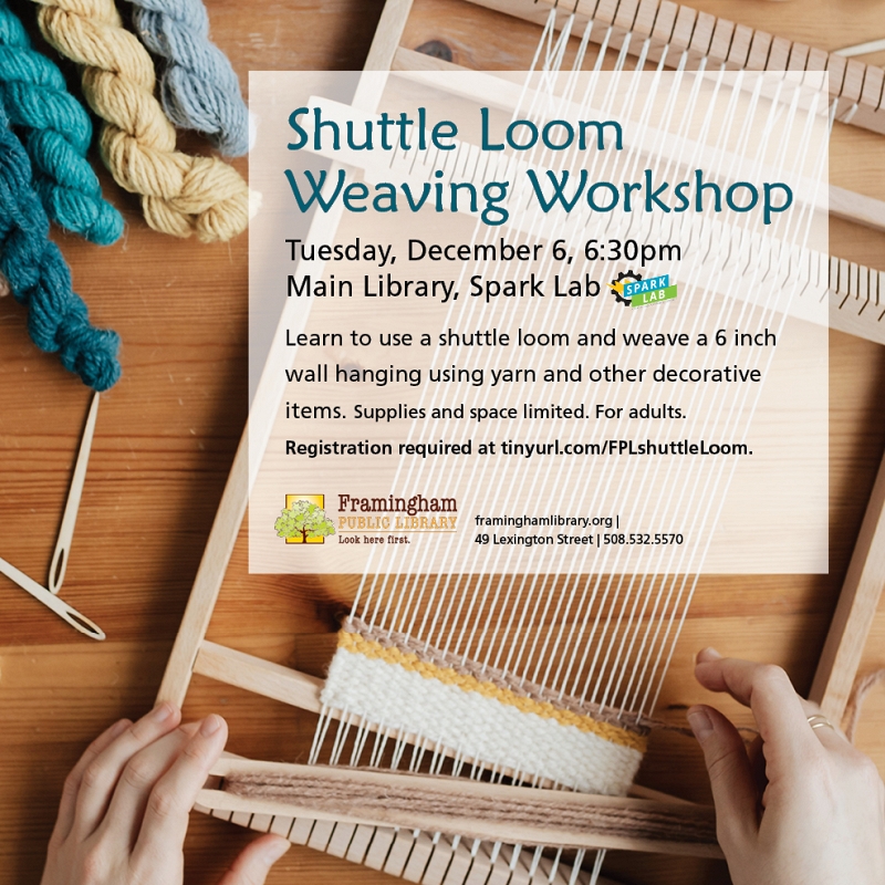 Shuttle Loom Weaving Workshop thumbnail Photo