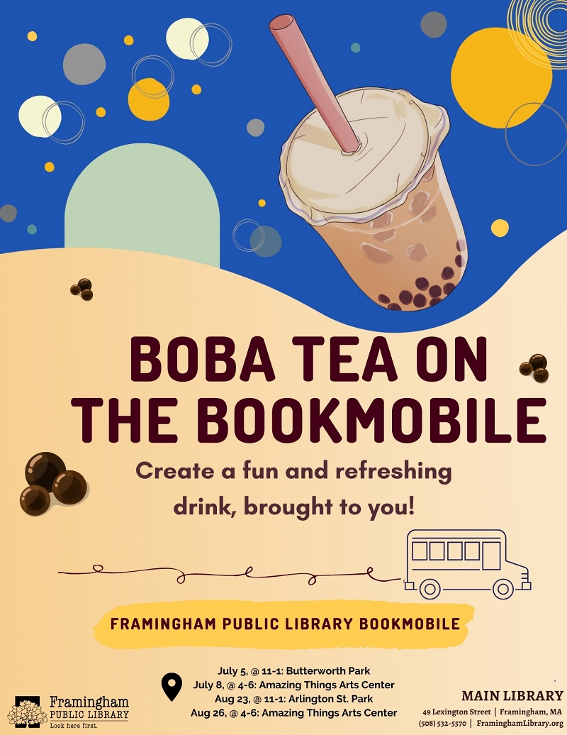 Boba Tea on the Bookmobile (Amazing Things Arts Center) thumbnail Photo