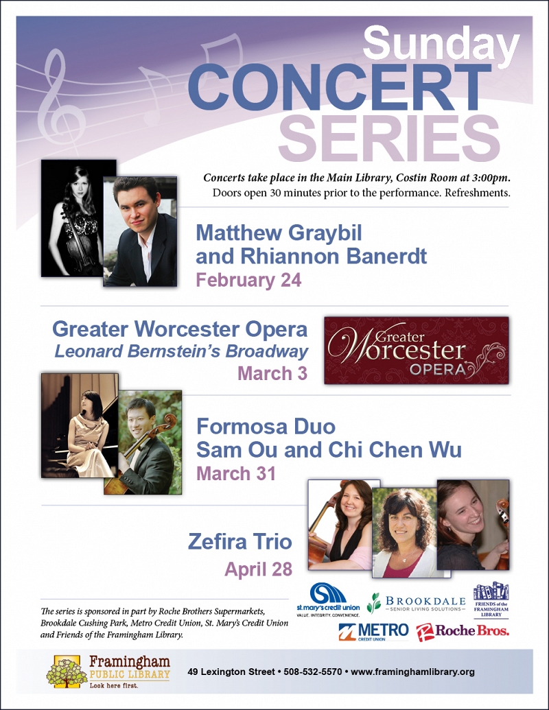 Sunday Concert Series: Zefira Trio thumbnail Photo