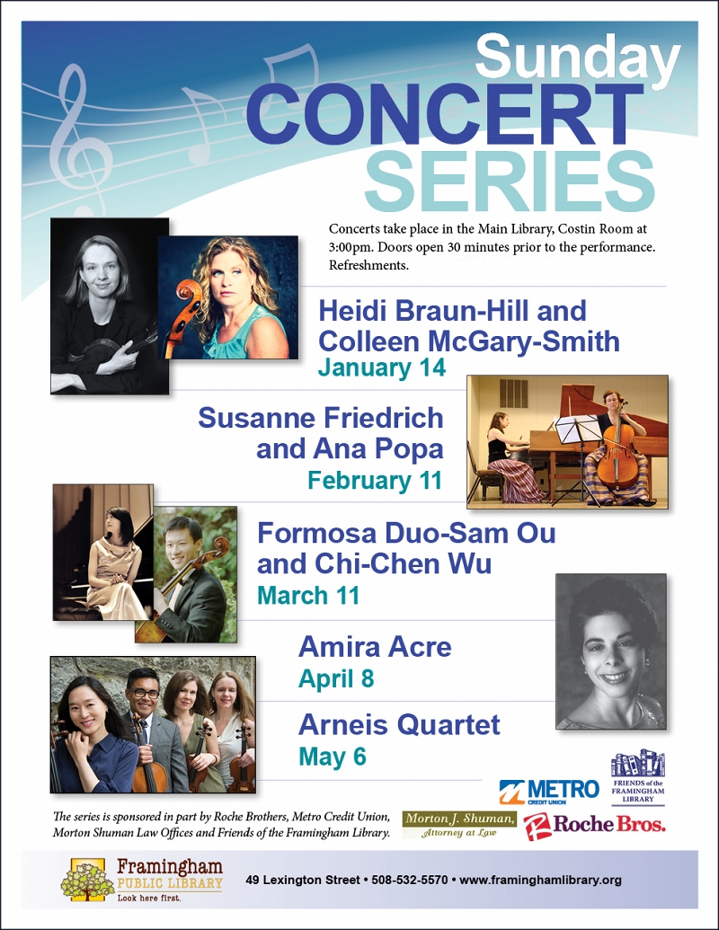 Sunday Concert Series: Heidi Braun-Hill & Colleen McGary-Smith thumbnail Photo