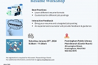 TAG Resume Workshop thumbnail Photo