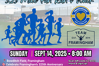 Team Framingham - 3.25 Mile Fun Run & Walk thumbnail Photo