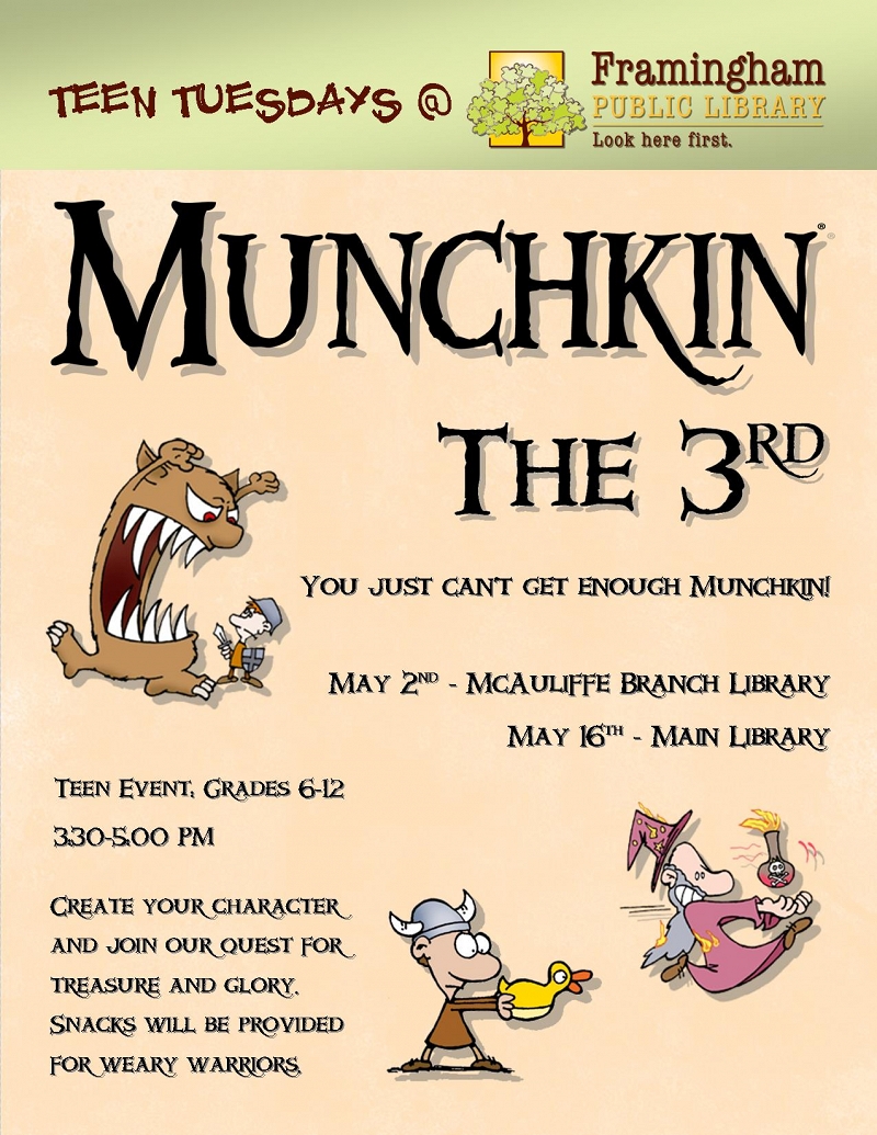 Teen Tuesdays: Munchkin the 3rd thumbnail Photo