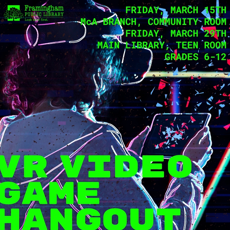 Video Game Hangout (in VR!!) @ McAuliffe Branch thumbnail Photo