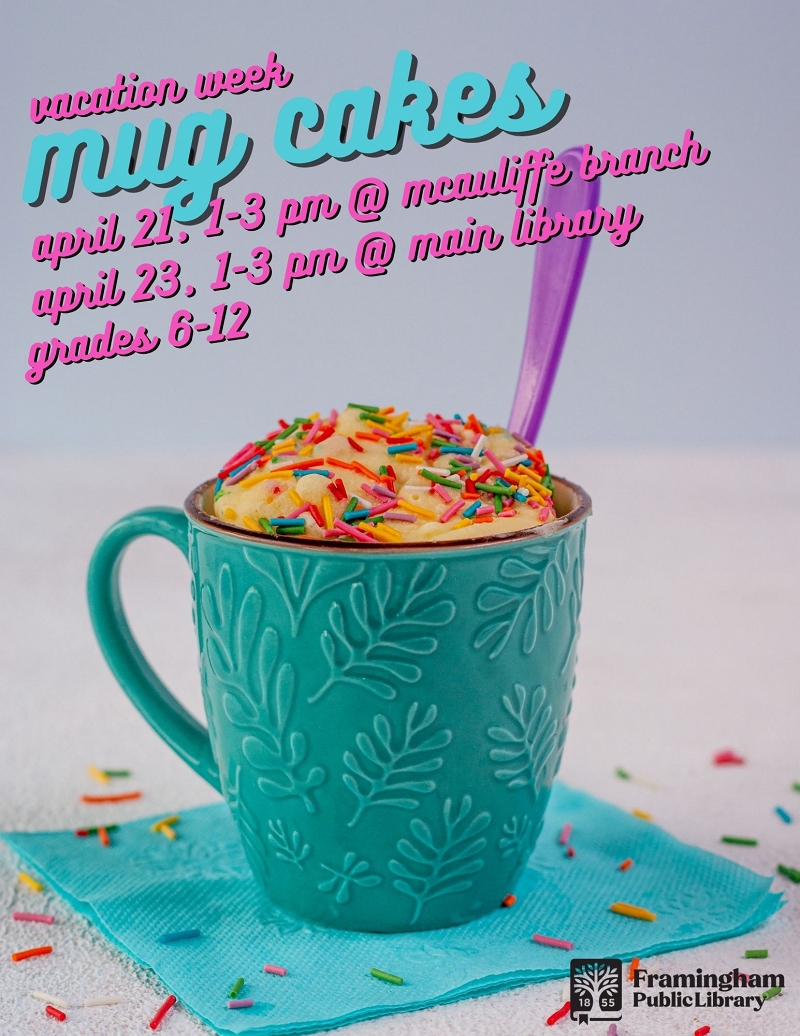 Vacation Week Mug Cakes @ McAuliffe Branch thumbnail Photo