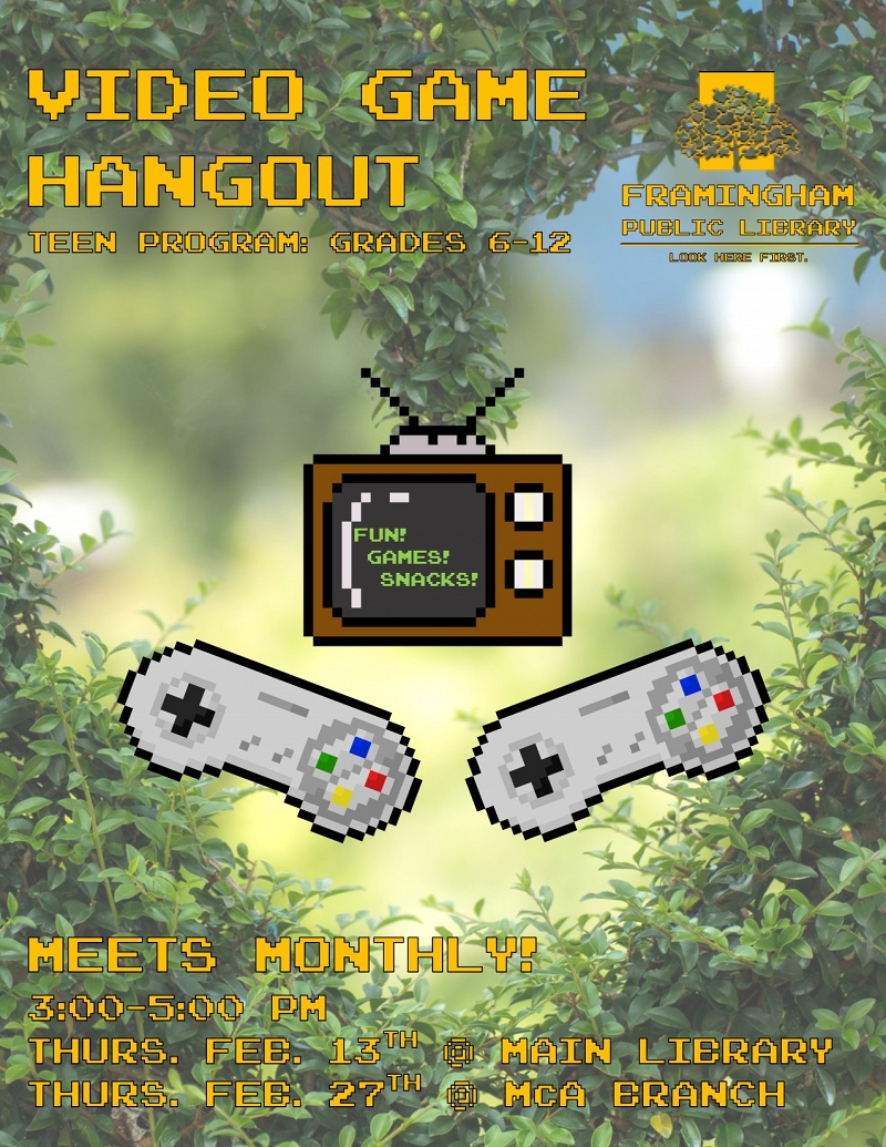 Video Game Hangout (McAuliffe Branch) thumbnail Photo