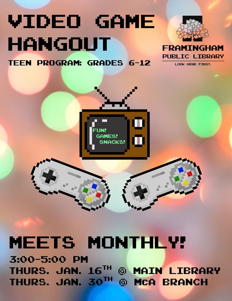 Video Game Hangout (McAuliffe Branch) thumbnail Photo
