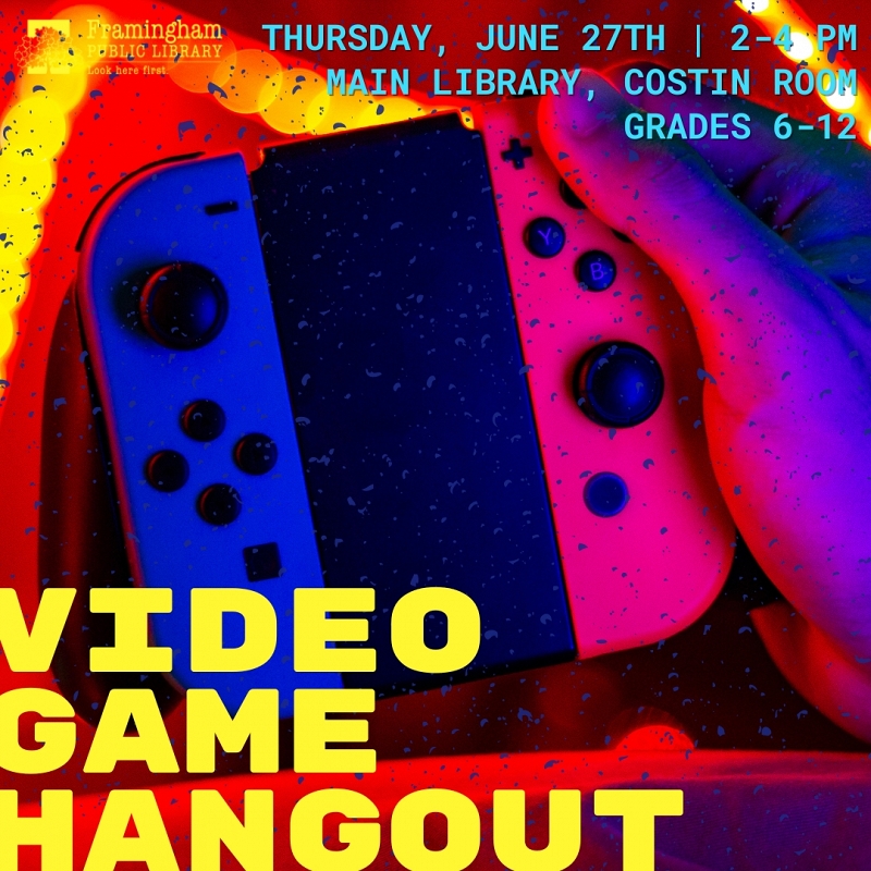 Video Game Hangout (NOTE: DATE MOVED A WEEK EARLIER) thumbnail Photo