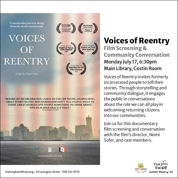 Voices of Reentry: Film Screening and Community Conversation thumbnail Photo