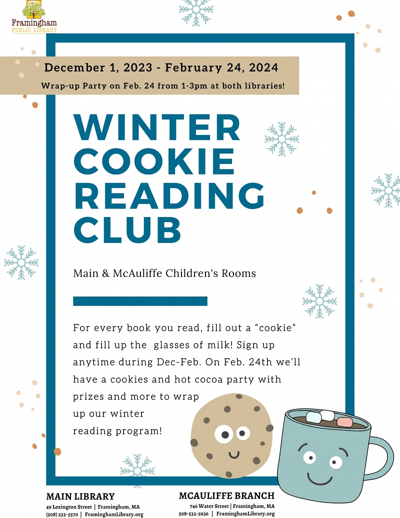 Winter Cookie Reading Club Wrap-Up Party thumbnail Photo