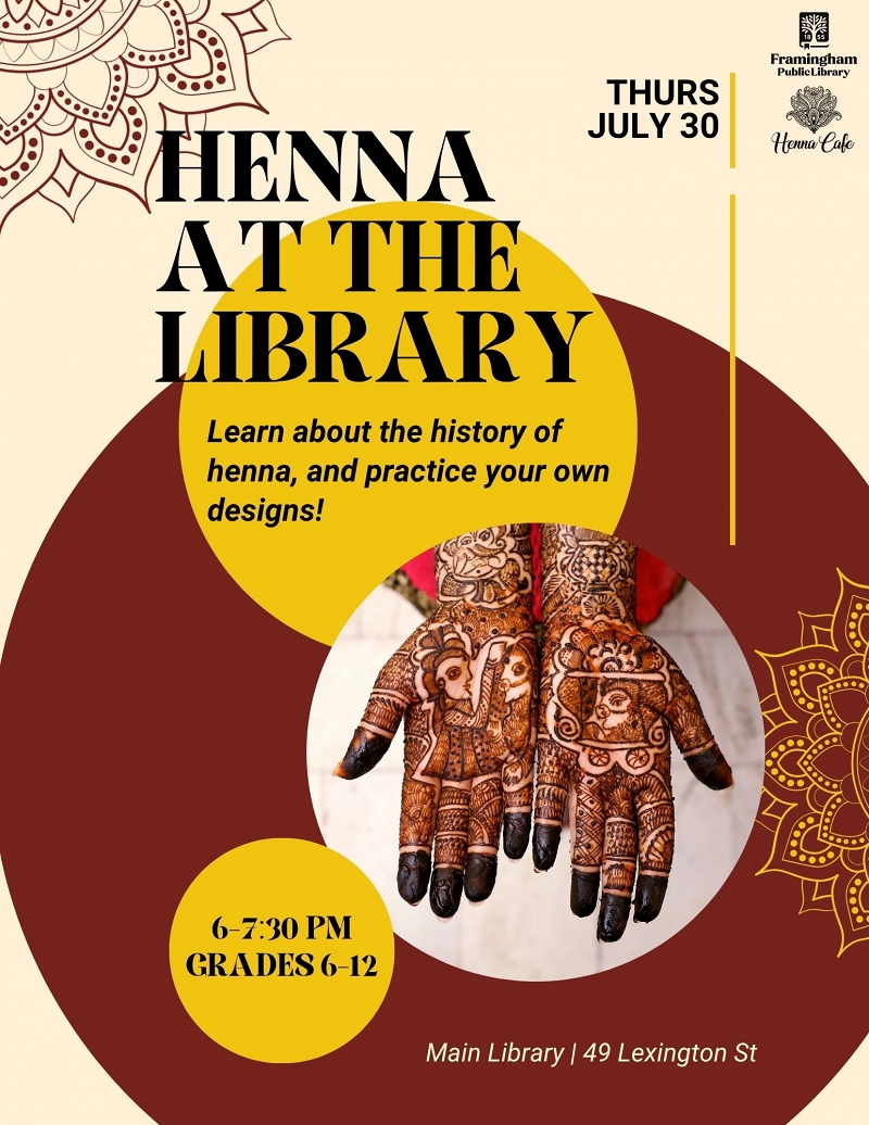 Henna Workshop w/ Henna Cafe thumbnail Photo