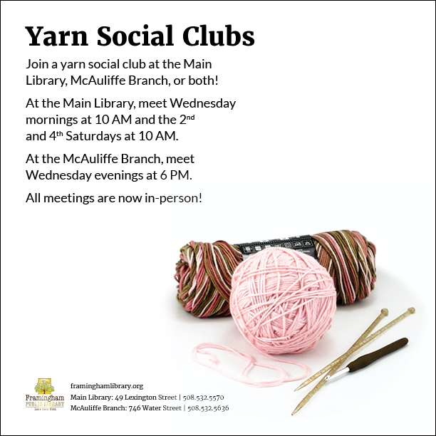 Main Library Yarn Club thumbnail Photo