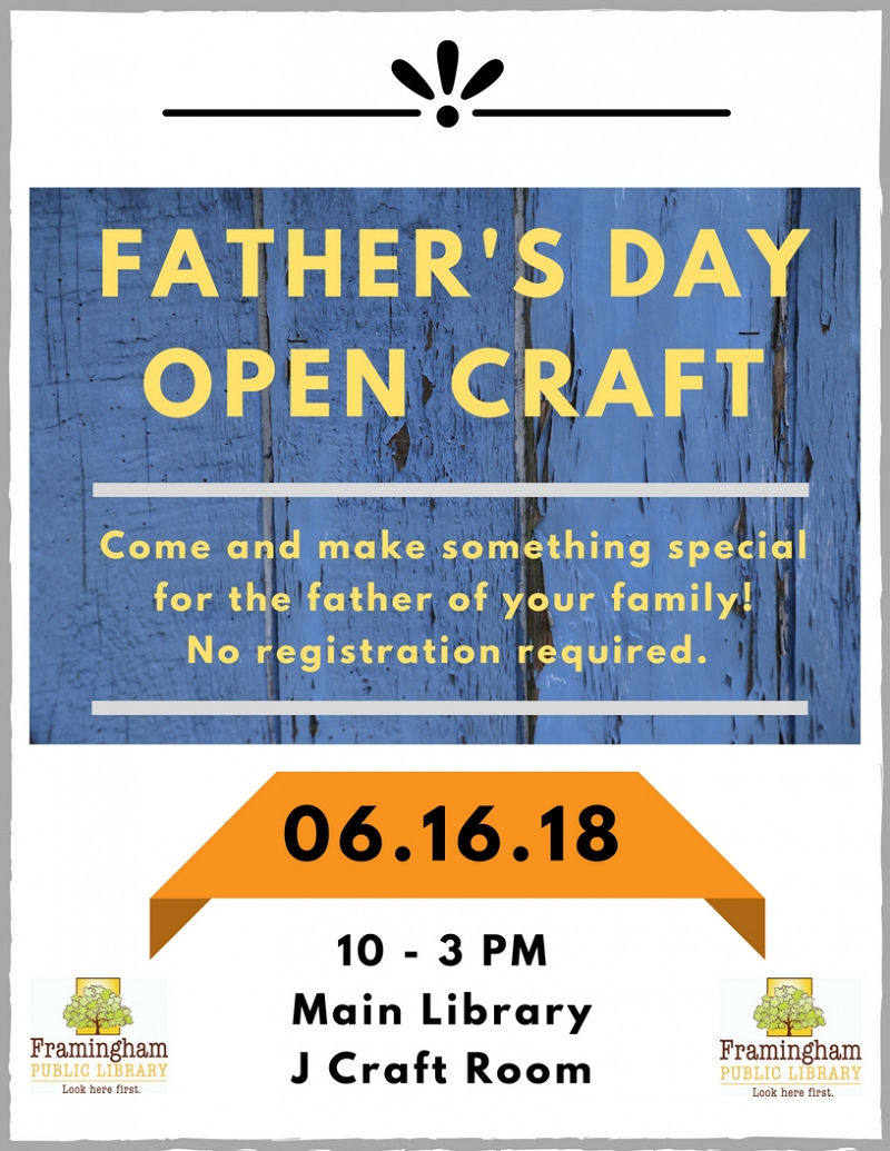 Father’s Day Open Craft thumbnail Photo
