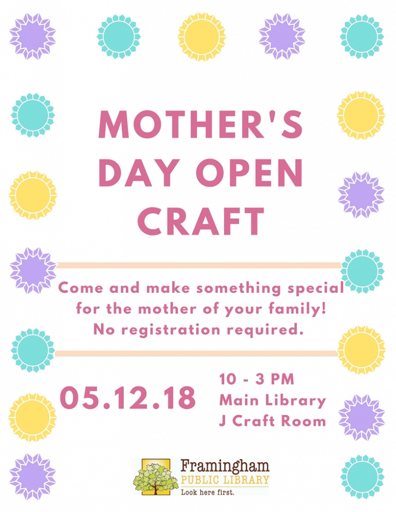 Mother’s Day Open Craft thumbnail Photo