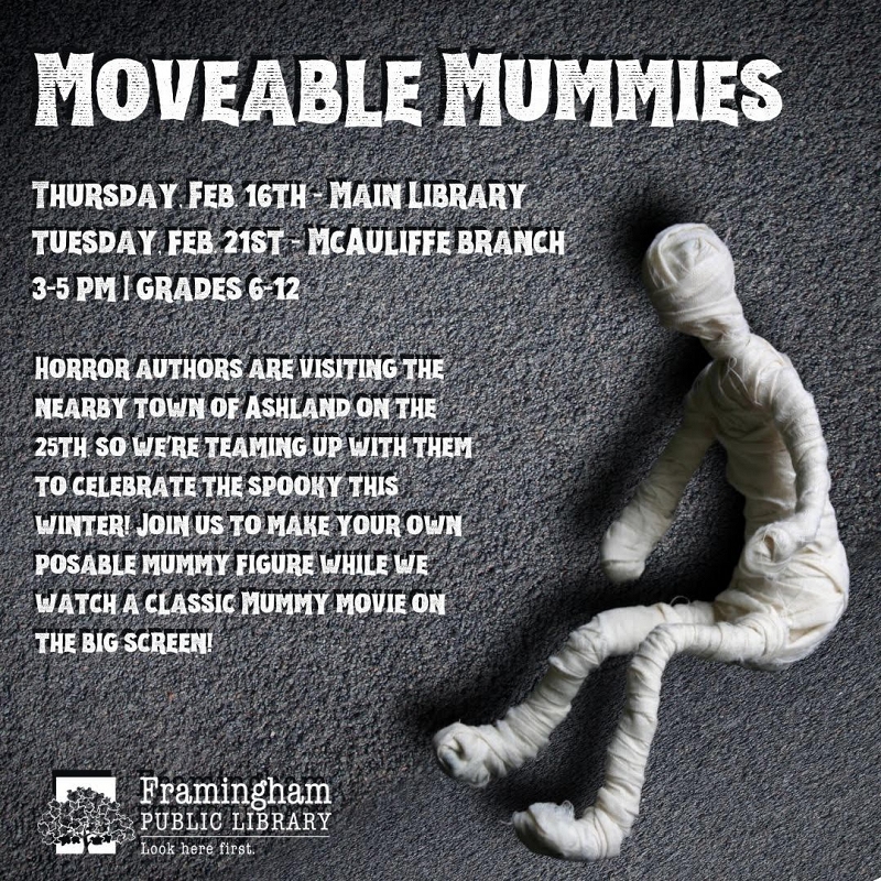 Movable Mummies @ McAuliffe Branch thumbnail Photo