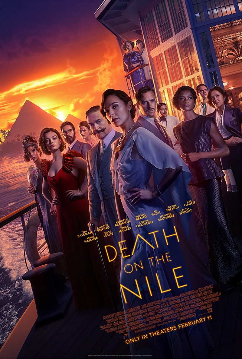 Monday Matinee: Death on the Nile (2022, 2h7m, PG-13) thumbnail Photo