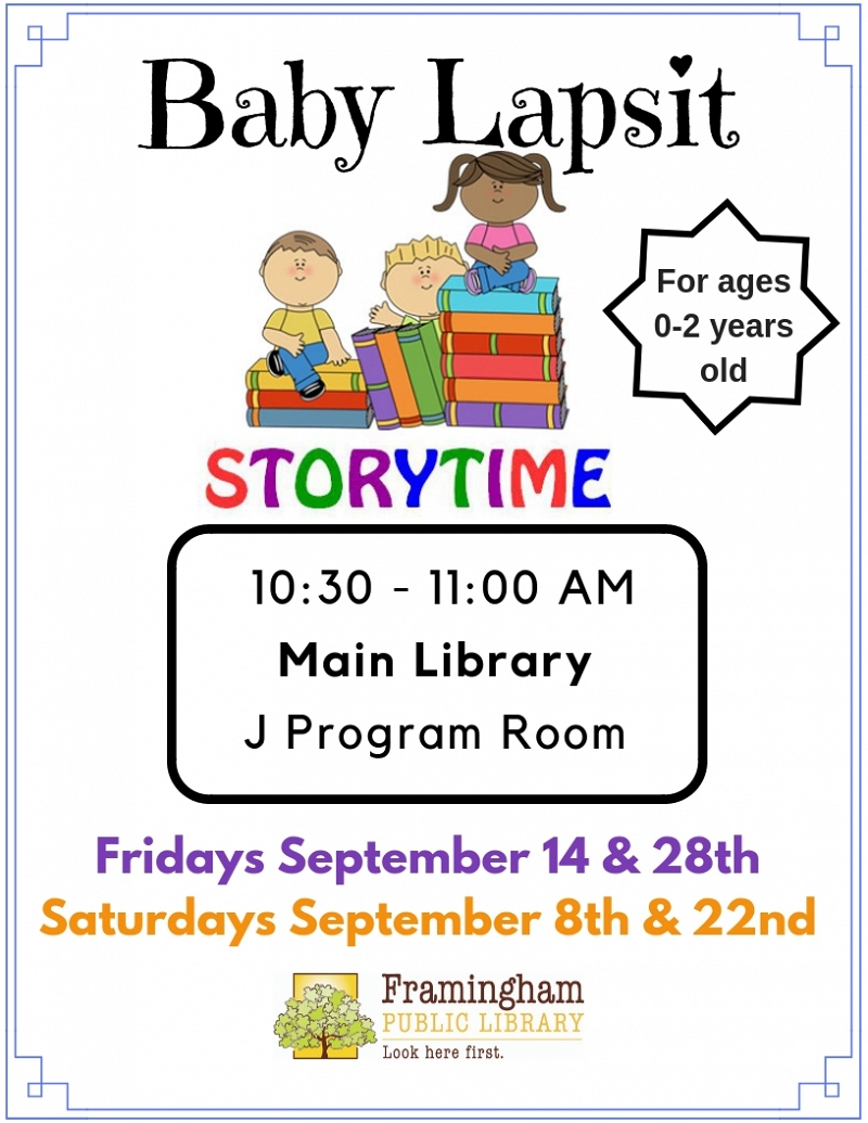 Drop-In Baby Lapsit at the Main Library thumbnail Photo