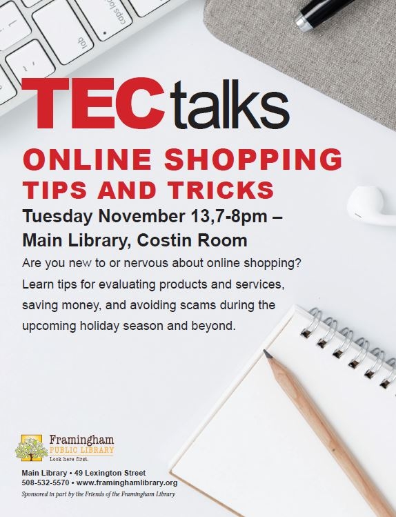 TECtalks: Online Shopping Tips and Tricks thumbnail Photo