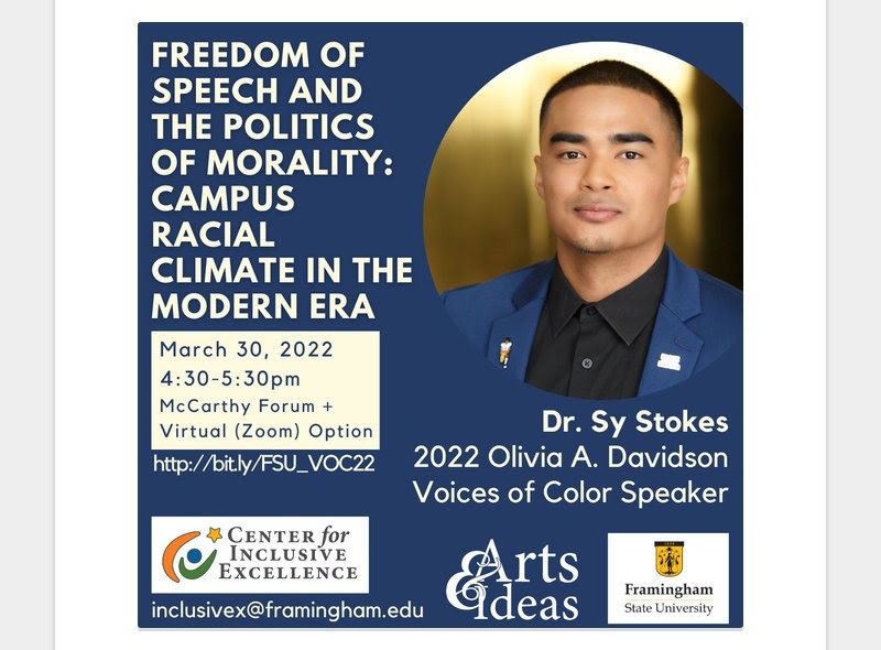 Dr. Sy Stokes: Freedom of Speech and the Politics of Morality thumbnail Photo