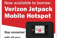 Now available to borrow: Verizon Jetpack Mobile Hotspot thumbnail Photo