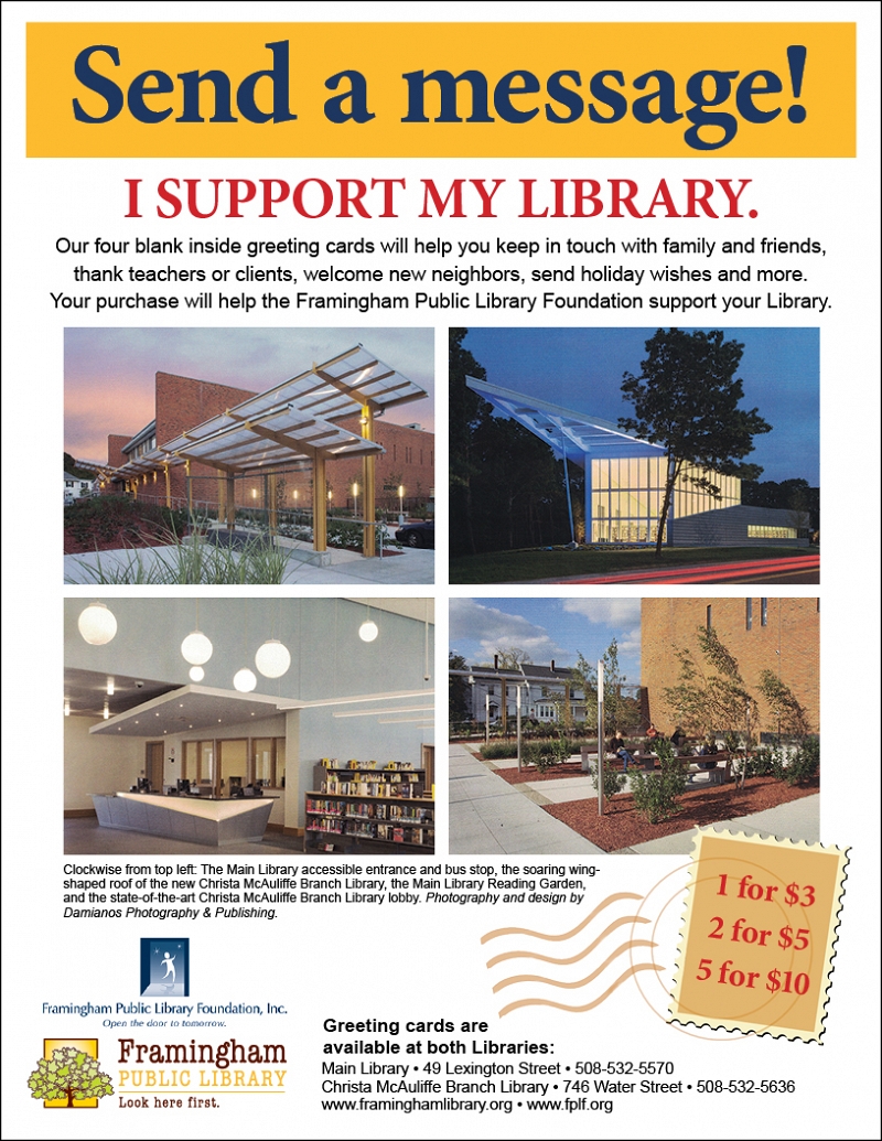 Send a message! I support my library. thumbnail Photo