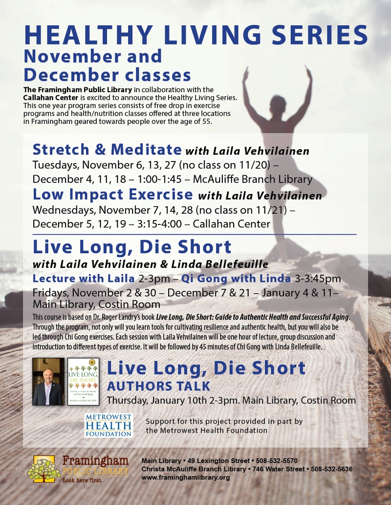 Healthy Living Series: Better Balance Workshop with Laila Vehvilainen thumbnail Photo