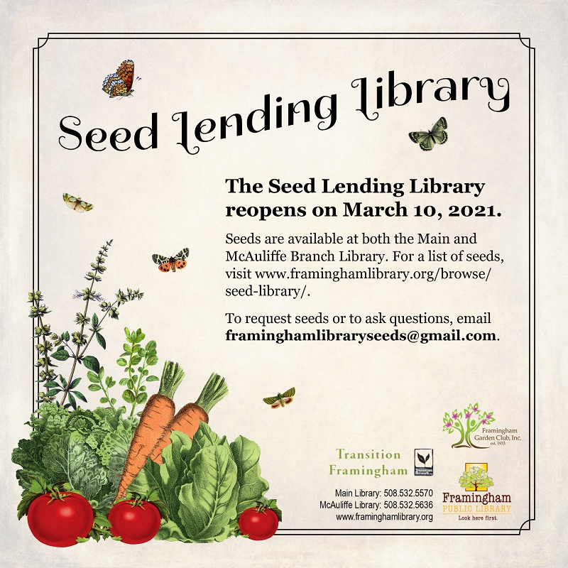 The Seed Library Reopens thumbnail Photo